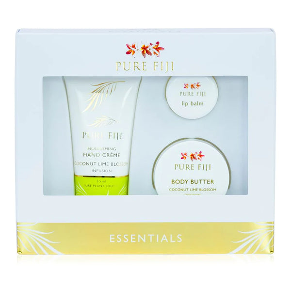 Pure Fiji Essentials Gift Pack Lime Blossom