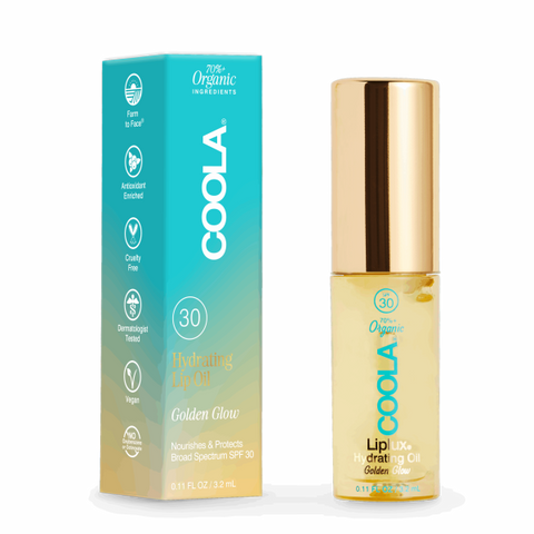 Coola Liplux Hydrating Lip Oil SPF30
