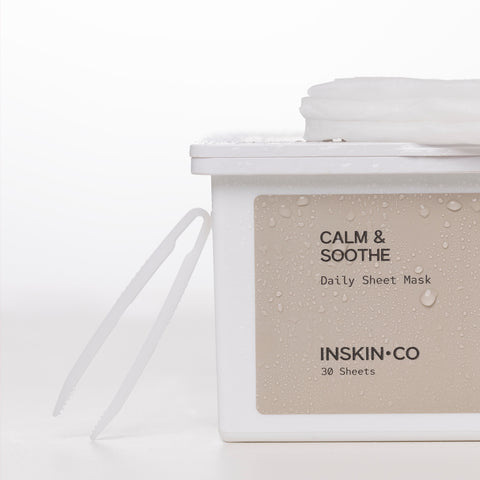 INSKIN.CO Calm & Soothe – Daily Sheet Mask 30 Sheets