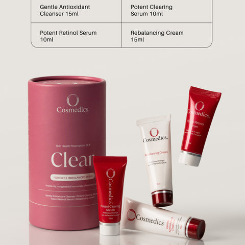 O Cosmedics Skin Health Prescription Kit 4 – Clear