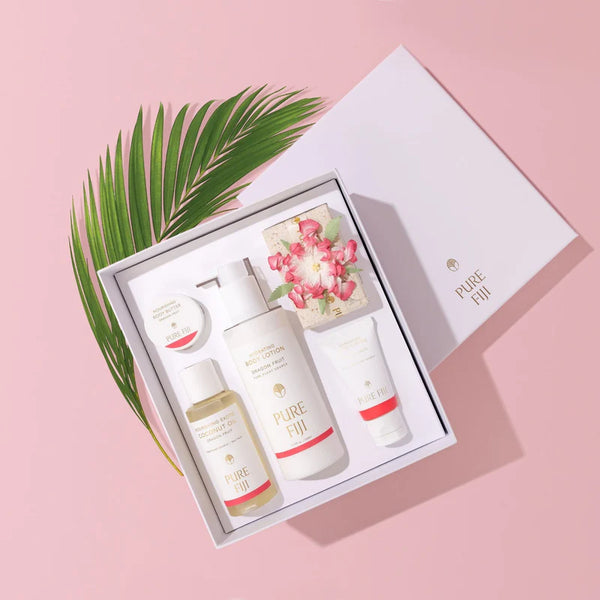 Pure Fiji Deluxe Luxury Gift Set Dragonfruit