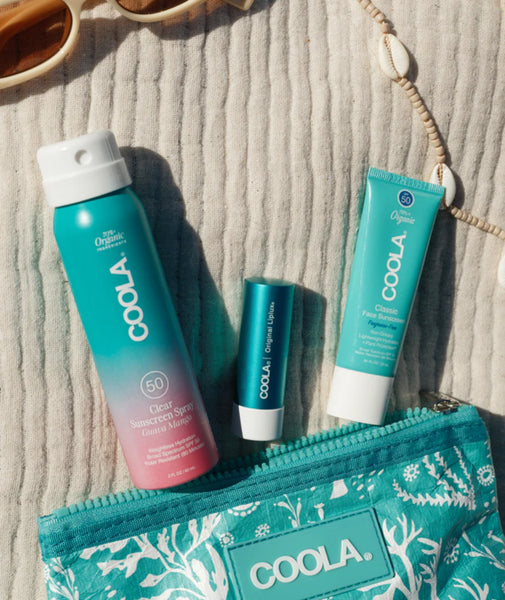 Coola 3 Piece Classic Suncare Travel Kit