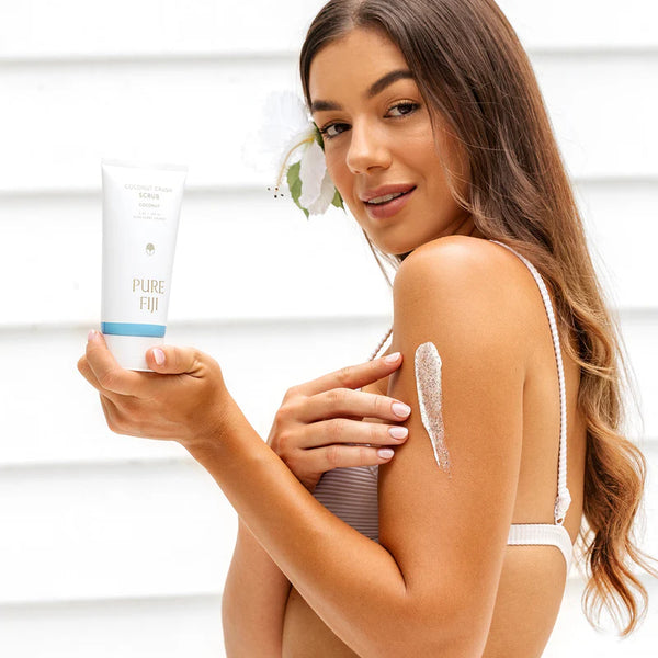 Pure Fiji Coconut Crush Scrub Lime Blossom