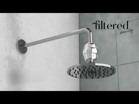 Filtered Beauty Shower Purifier - Silver