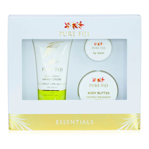 Pure Fiji Essentials Gift Pack - Lime Blossom