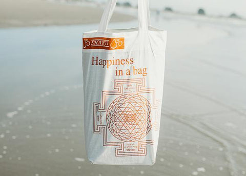 Shakti Happiness Bag - White Wellbeing & Gifts
